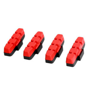 Zapatas Freno Hidraulico de llanta Magura HS11/HS33 Rojas (frenada buena) (2 pares)