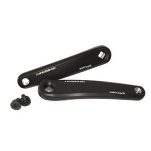 Bielas Miranda Kurbelset e-bike SDuro Delta 170mm Negras cuadradillo (izq+der)