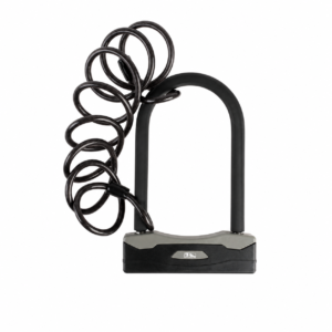 Candado U M-Wave 2 en 1 con soporte