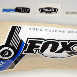 Kit Pegatinas Adhesivos Horquilla Fox 32 Talas Fit Blanco 11